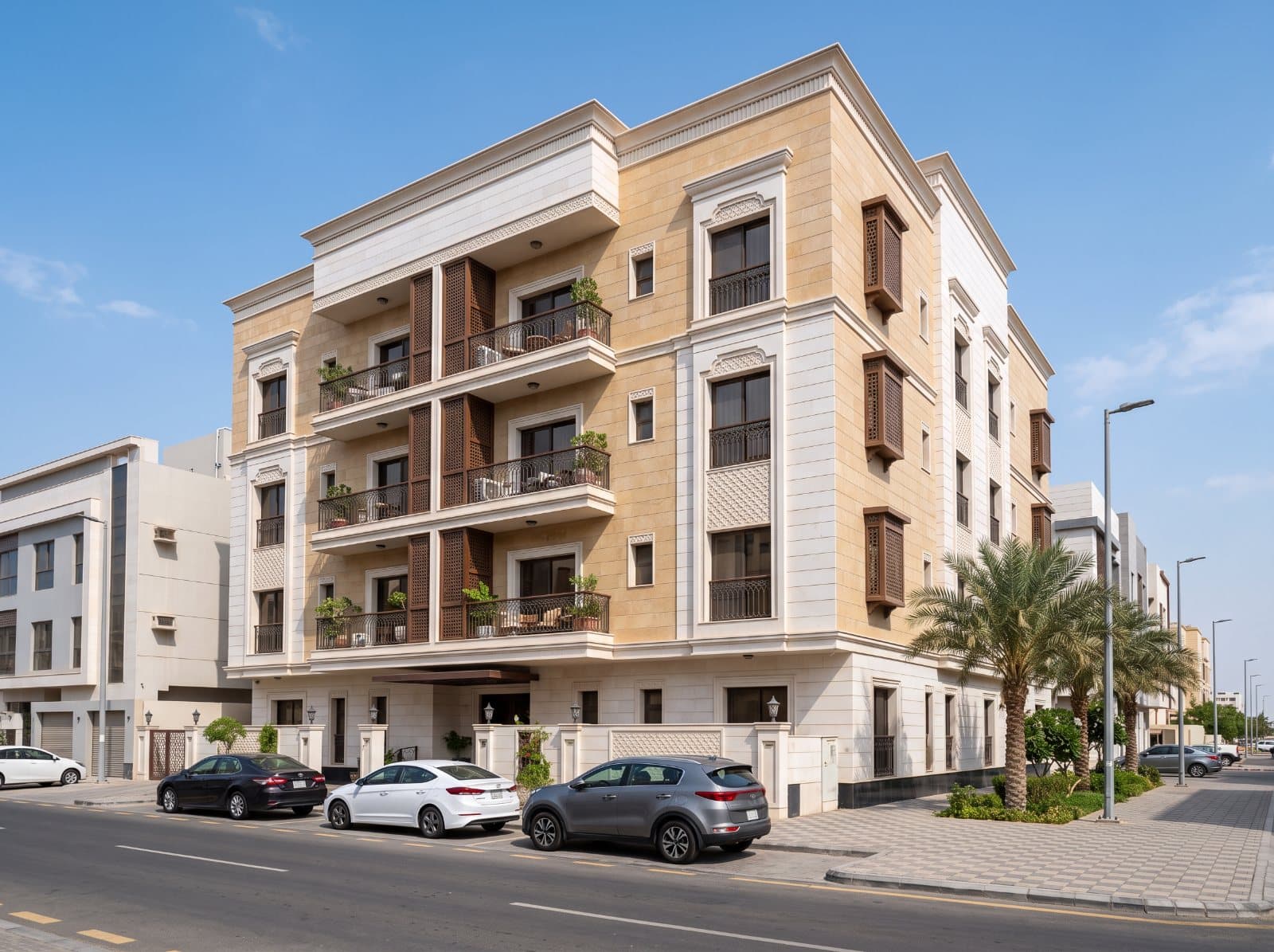عمارة سكنية مؤجّرة بالكامل