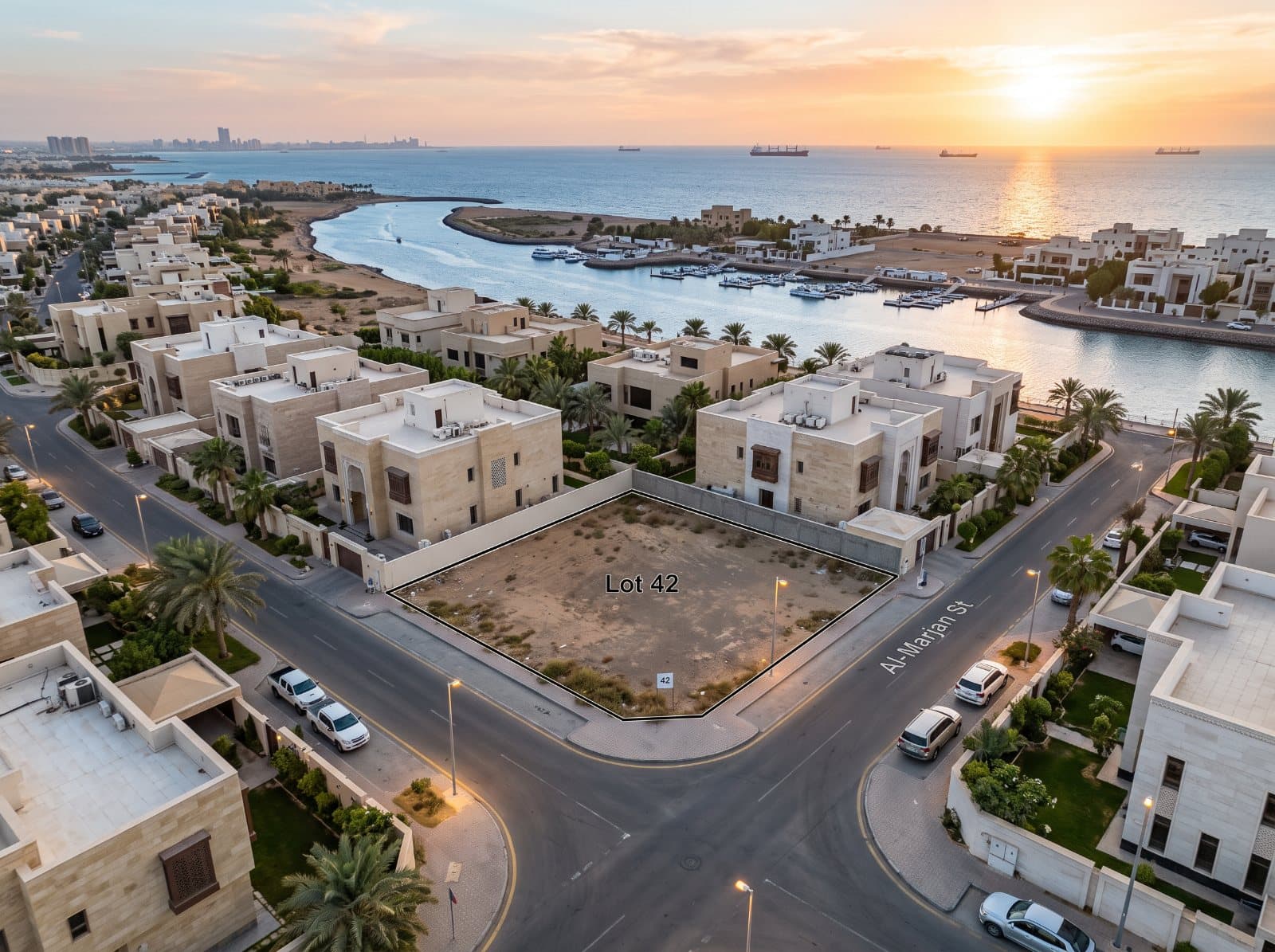 أرض سكنية قريبة من البحر